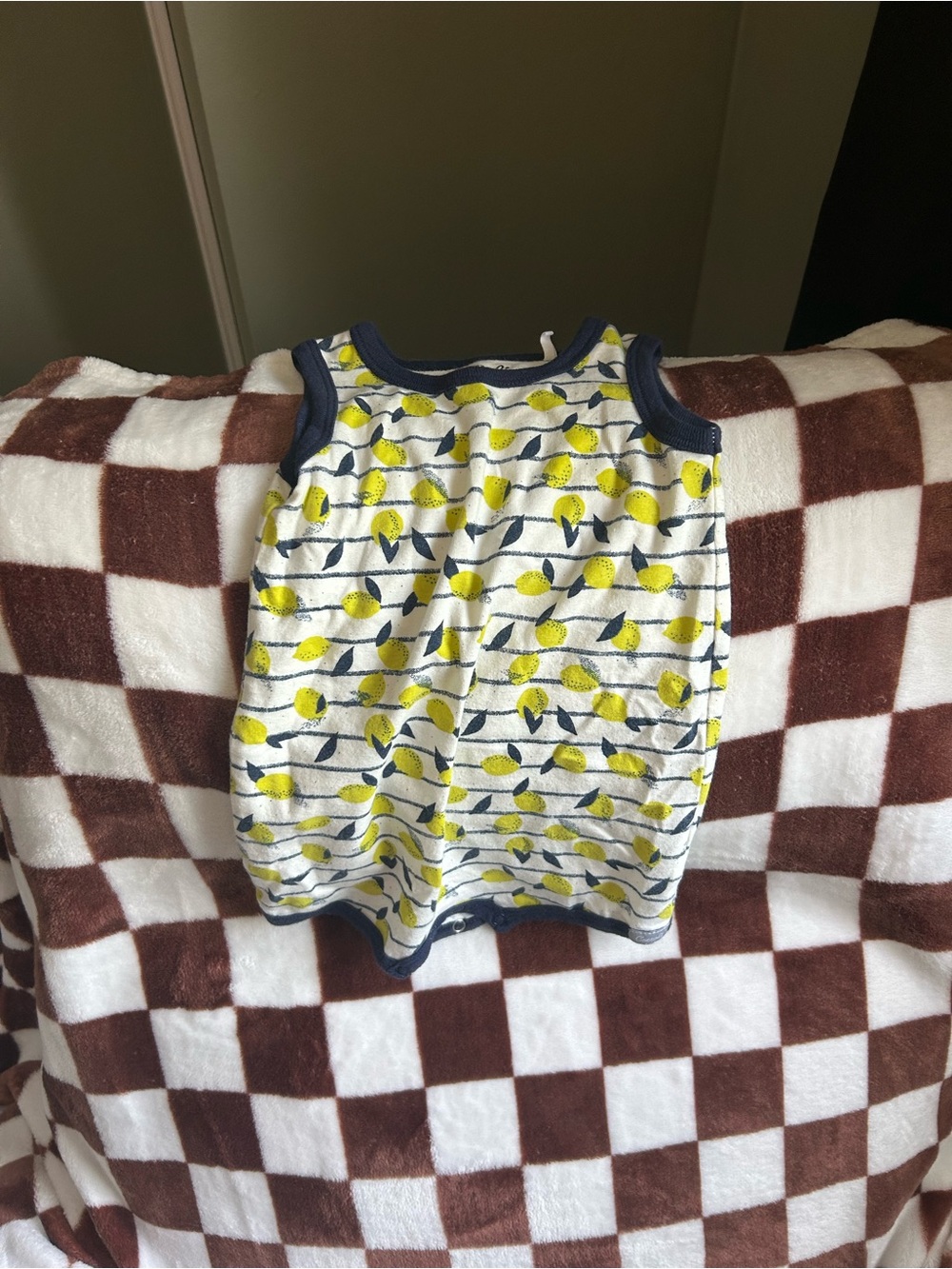 Coccoli baby boy romper size 6 months